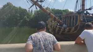 ВОРОНЕЖ. ПЕРВЫЙ ЛИНЕЙНЫЙ КОРАБЛЬ СТРОИТЕЛЬСТВОМ КОТОРОГО РУКОВОДИЛ ЛИЧНО ПЁТР I.