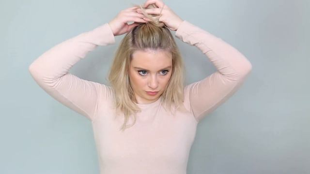 Heatless Hairstyles For Short Hair | Milk + Blush Hair Extensions смотреть онлайн