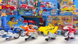 Щенячий патруль. Супер байки. Распаковка игрушек