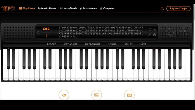 Attack on Titan: Guren no Yumiya... But 8 Bit - |Virtual Piano| смотреть онлайн