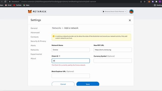 How to connect Cronos Mainnet Network to MetaMask! Easiest method смотреть онлайн
