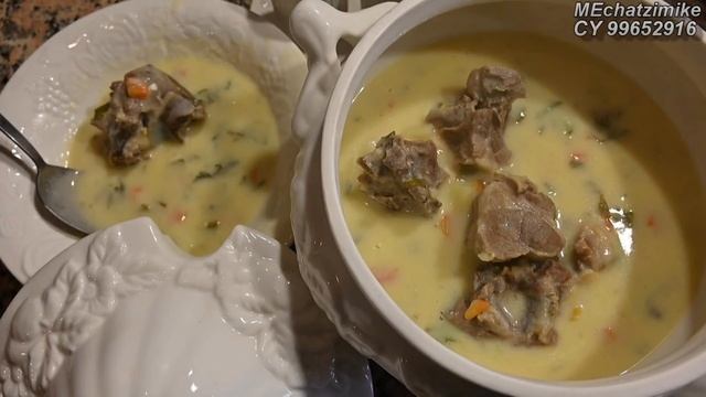 Εντράδα αυγολέμονο με αρνί από την Ελίζα #MEchatzimike