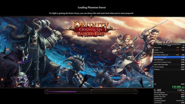 Divinity: Original Sin (Enhanced Edition) Speedrun - 23:06 (No Commentary) смотреть онлайн