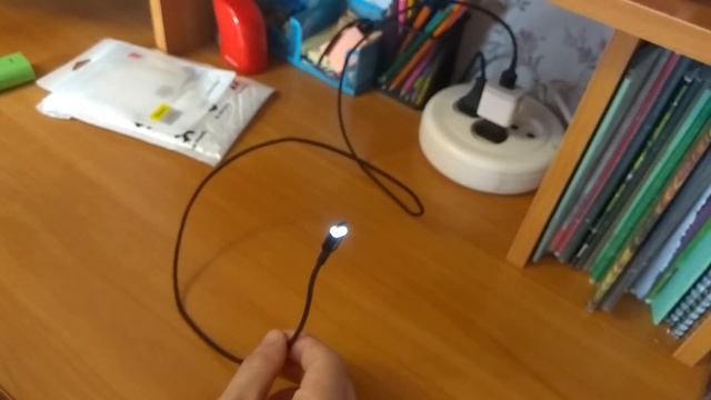 Микро USB кабель с подсветкой с Алиэкспресс смотреть онлайн