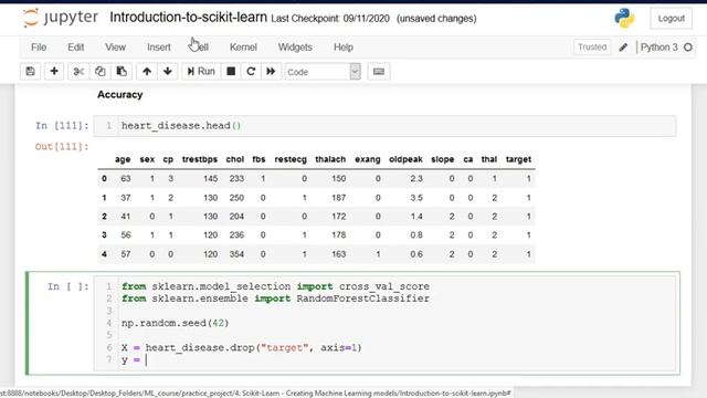 Evaluating a Classification model with evaluating metrics - Part 1(Accuracy) - 43 смотреть онлайн