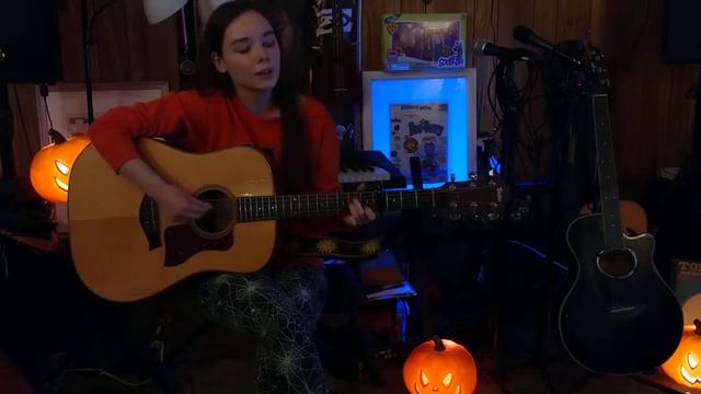 Willow Playing on her Taylor Guitar 🎸 the song "The Hanging Tree" from The Hunger Games. смотреть онлайн