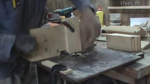 Изготовление ящичного соединения смотреть онлайн