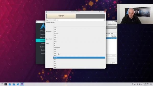 Arch Linux GUI Installer