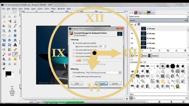 GIMP Animated Gif tutorial смотреть онлайн