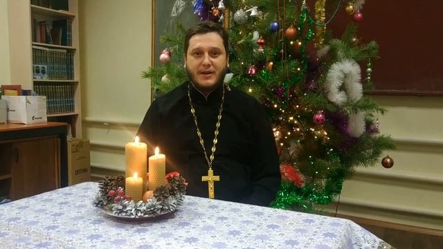 Рождественское поздравление Настоятеля Свято-Казанского храма с.Углянец смотреть онлайн
