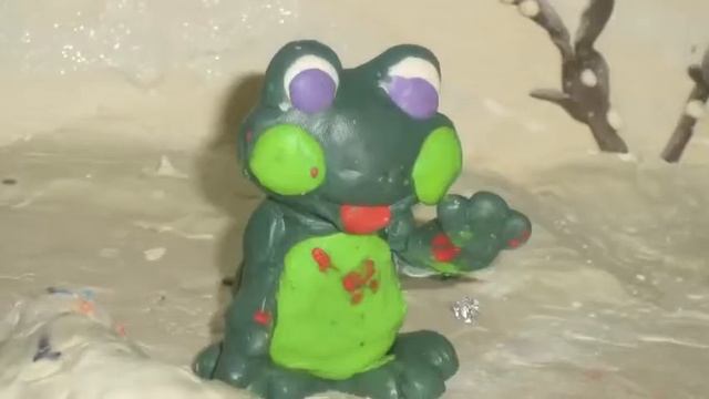 2А Как зверята за елкой ходили