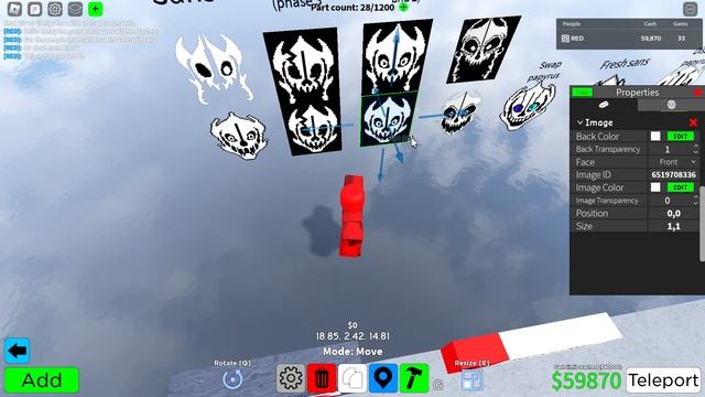 All The Gaster Blaster Ids