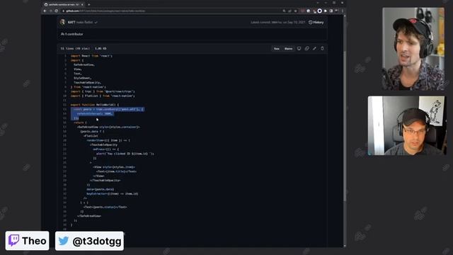 React Native Live - Jamon and Theo from ping.gg! смотреть онлайн