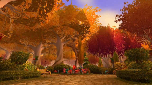[1 Hour] World of Warcraft Wrath of the Lich King - Immersangwald/Eversong Woods смотреть онлайн