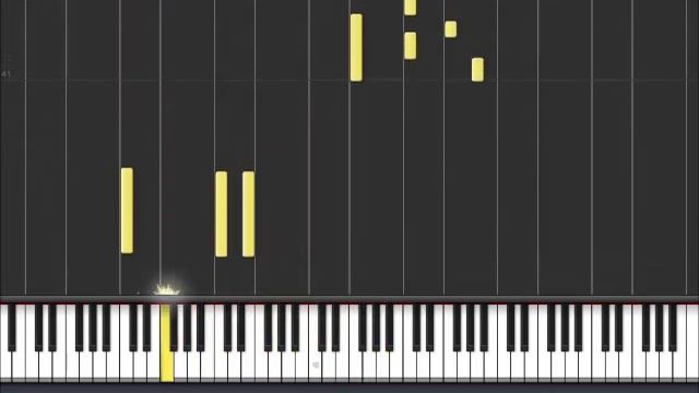 Let It Be - The Beatles (Easy Piano Tutorial) in Synthesia (100% Speed) смотреть онлайн
