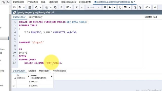 How To Return A Table From A Function In PostgreSQL || PostgreSQL Tips & Tricks 2020 Knowledge 360 смотреть онлайн