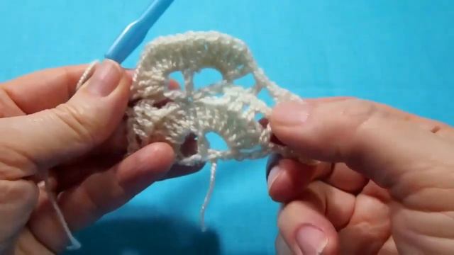 Шаль крючком/Косынка/Простой узор для шали, бактуса* МК для новичков/A simple crochet shawl Урок 33 смотреть онлайн