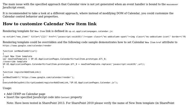 Sharepoint: How to replace all href elements when mouseovers with Javascript? (3 Solutions!!) смотреть онлайн