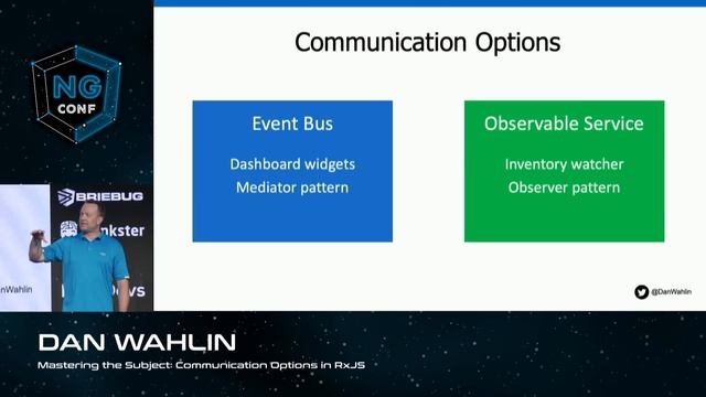 Mastering the Subject: Communication Options in RxJS | Dan Wahlin смотреть онлайн