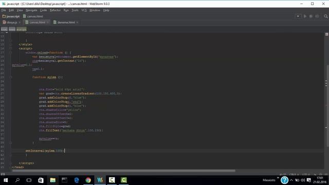 html5 canvas fillText - ders 7 смотреть онлайн