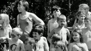 1977 год. Тюменский район. День Нептуна в Пионерском лагере.