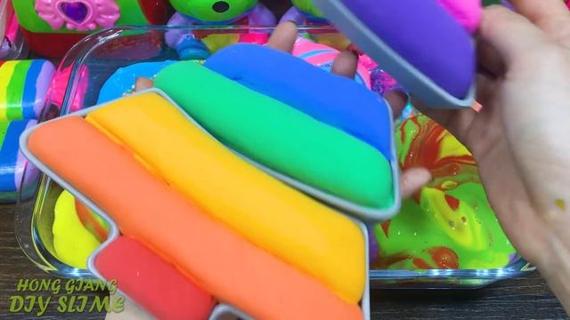 Mixing Random into GLOSSY Slime ! Satisfying Slime #1356 смотреть онлайн