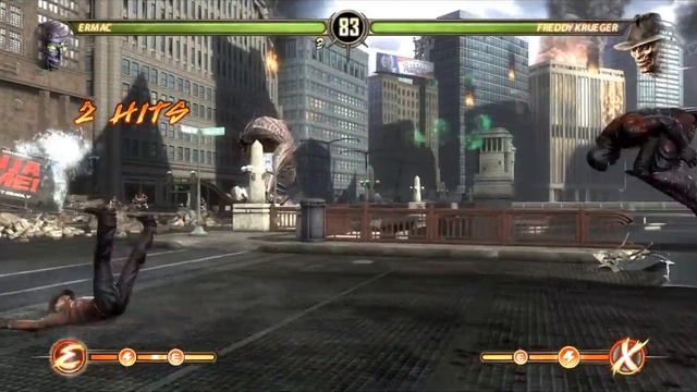 Играю в Mortal kombat 9 за Ермака смотреть онлайн