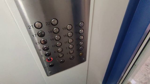 22 этажка КОПЭ! Лифты (КМЗ-2012 г.в), город Москва, (Таганский), Сергея Радонежского 12к1 подъезд 1 смотреть онлайн