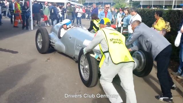 Jochen Mass Mercedes W125 @ Goodwood Festival of Speed 2012 смотреть онлайн