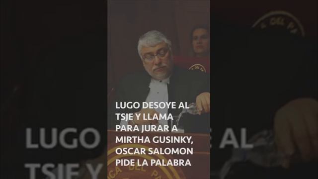 Fernando Lugo y Desiree Masi desacatan al Poder Judicial смотреть онлайн