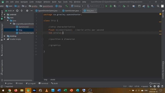 Graphics in Android Java with libGDX - Space Shooter Game Part 3 - TextureAtlas and Creating Ships смотреть онлайн