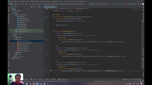 Part 2 - Membuat CardView Menjadi Tombol di Android Studio смотреть онлайн