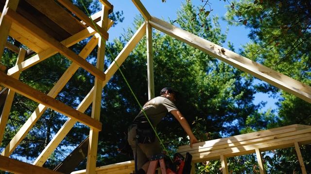 This Cabin Is Going To Be EPIC - Offgrid Mountain Cabin Build