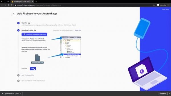 How to Setup Firebase with Android Studio | Connect Firebase to Android | Fireabse Android Tutorial