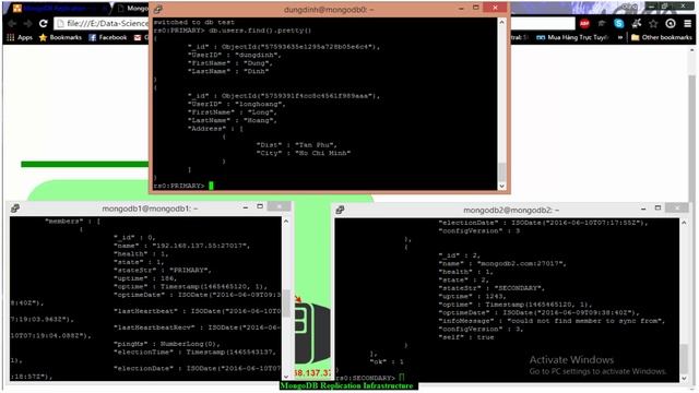 MongoDB Replication Demo 1080p смотреть онлайн