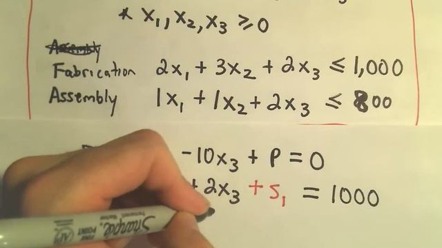The Simplex Method - Finding a Maximum / Word Problem Example, Part 2 of 5 смотреть онлайн