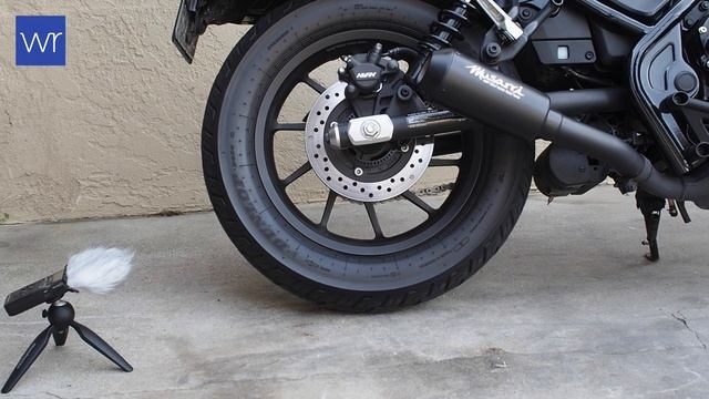 Honda Rebel 500 (CMX500) with Musarri GP Street Series (No Baffle) смотреть онлайн