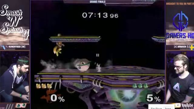 Melee Analysis - Armada vs Hbox SNS4 GF - Game 1 смотреть онлайн