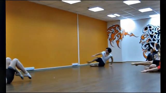 Фрагмент тренировки Стаса Литвинова, Хореограф - Таня Денисова 4.02.2012 смотреть онлайн