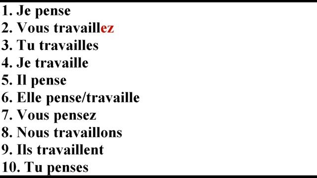 Французский по плейлистам. Урок 1. Практика смотреть онлайн