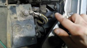 не горят  туманки  мицубиси лансер 9, как разобратися