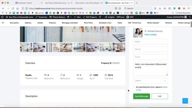 How to Make a Real Estate Website | Real Estate Website in WordPress | WordPress Tutorial смотреть онлайн