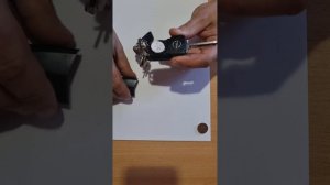 Замена батарейки ключа зажигания Опель Зафира Б/Астра H (OPEL ZAFIRA B/ASTRA H)