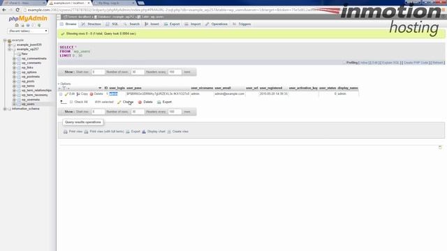 How to reset your WordPress Password in PHPmyAdmin | Change WordPress Password via cPanel смотреть онлайн