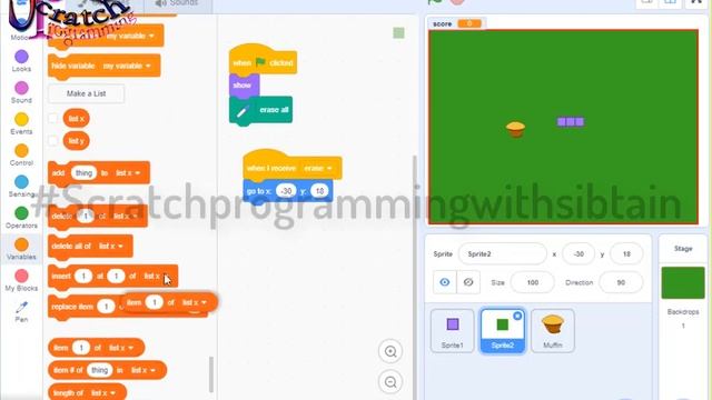 Snake Game in Scratch 3.0 | Scratch 3.0 Game Tutorial | How to Make Games simple snake game. смотреть онлайн