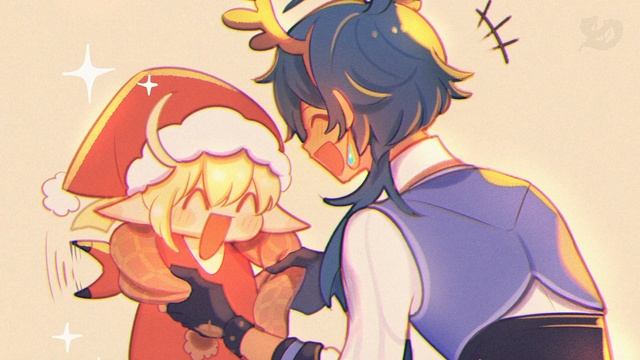 ДР Сахарозы! [Genshin Impact #24] [SilverTatsu] - Rus Comics Dub