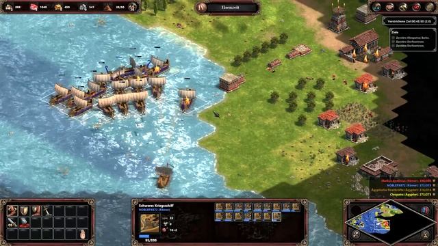 PC | AGE OF EMPIRES DEFINITIVE EDITION | IMPERIUM ROMANUM | MISSION 1 | THE BATTLE OF ACTIUM смотреть онлайн