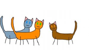Коты-Воители Огонь и лёд в двух словах