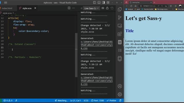 Μάθετε Sass σε 30' смотреть онлайн