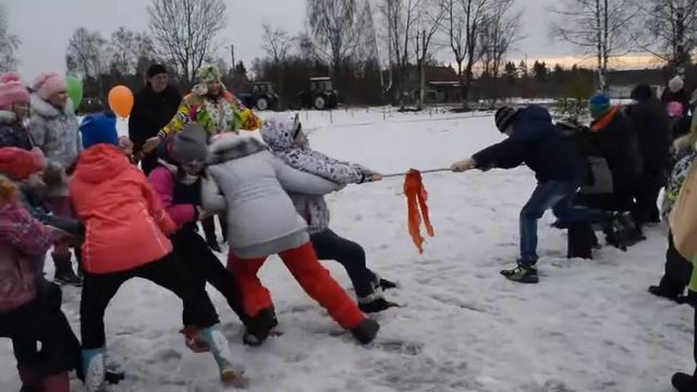 Масленица 2016 в деревне Кривко смотреть онлайн